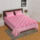 Pink__Jaipuri bedsheet